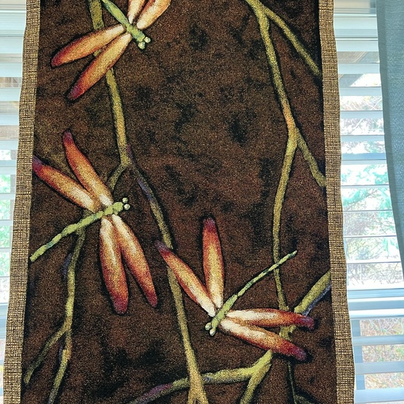 Dragonfly Wall Tapestry - large size 25.5” x 49.5” - Picture 5 of 12
